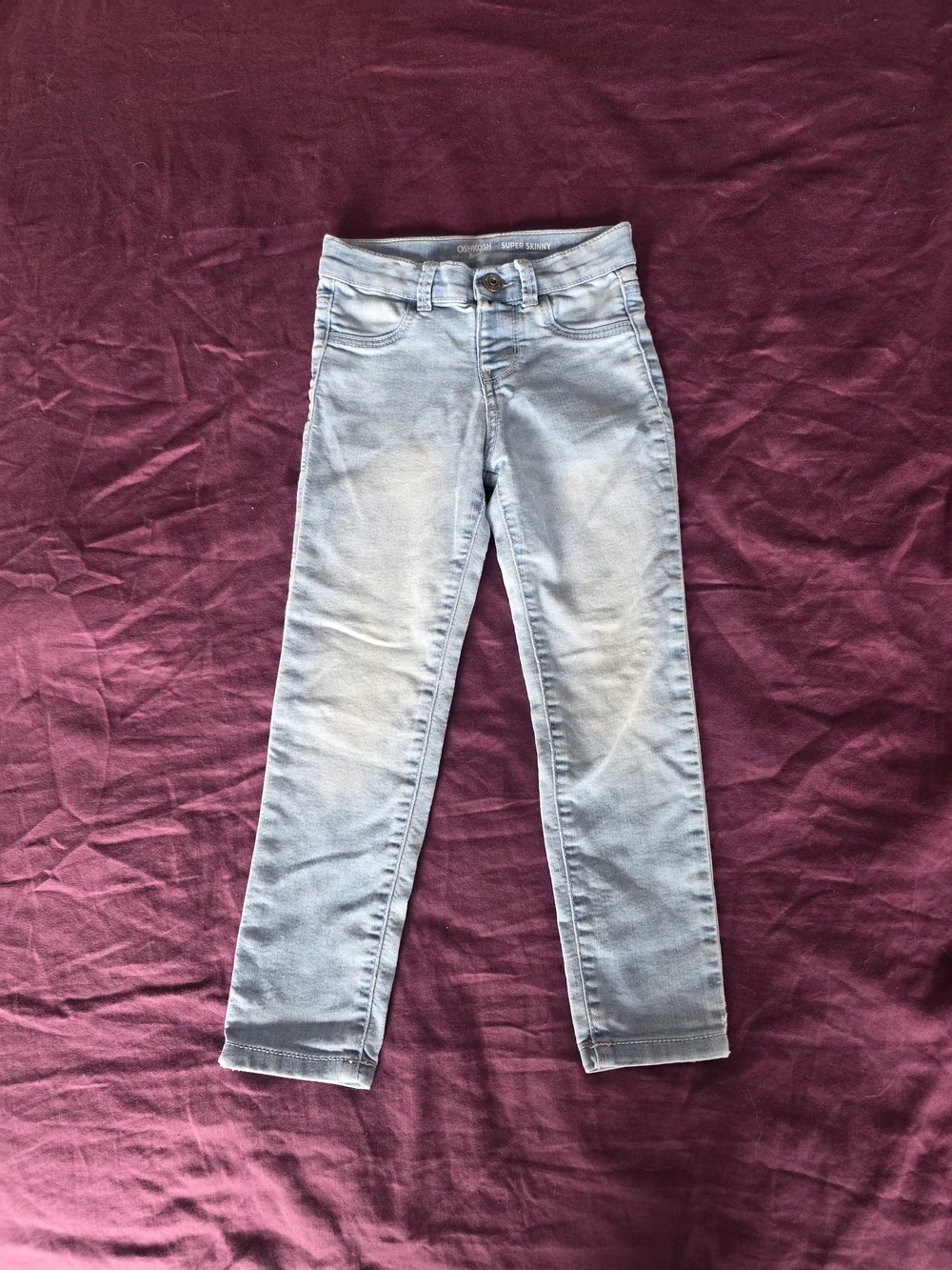 OshKosh B'Gosh Light Blue Kids Skinny Jeans